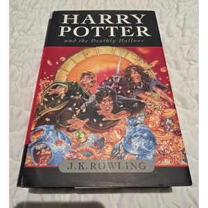 Harry Potter Deathly Hallows First Edition First Printing 2007 Hardcover